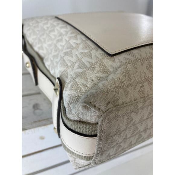 MICHAEL KORS N S GRIFFIN MESSENGER JACQUARD CROSSBODY - Picture 10 of 13